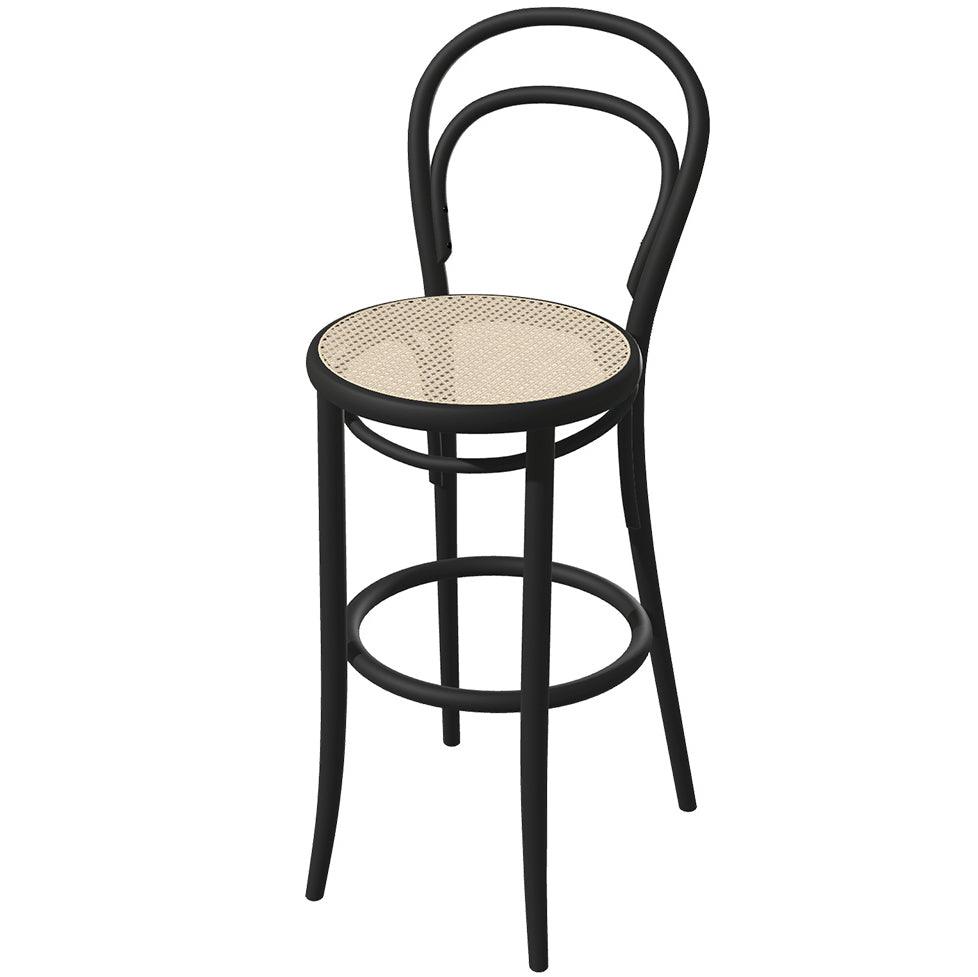 14 Cane/Mesh Barstool - WOO .Design