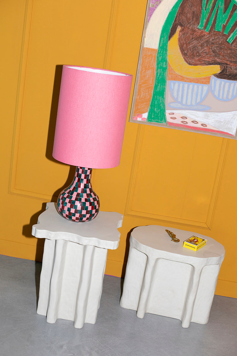 Born To Be Alive Oval Side Table