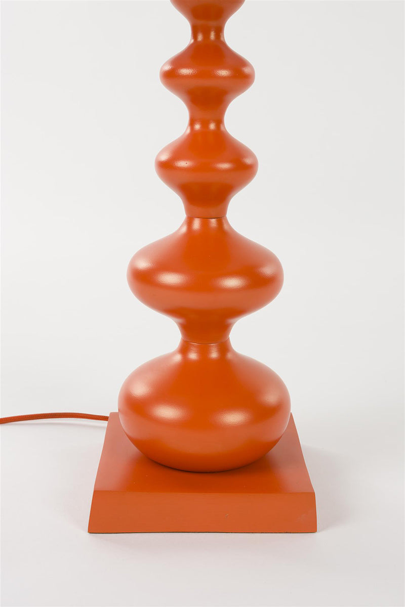 When Orange Is King Floor Lamp