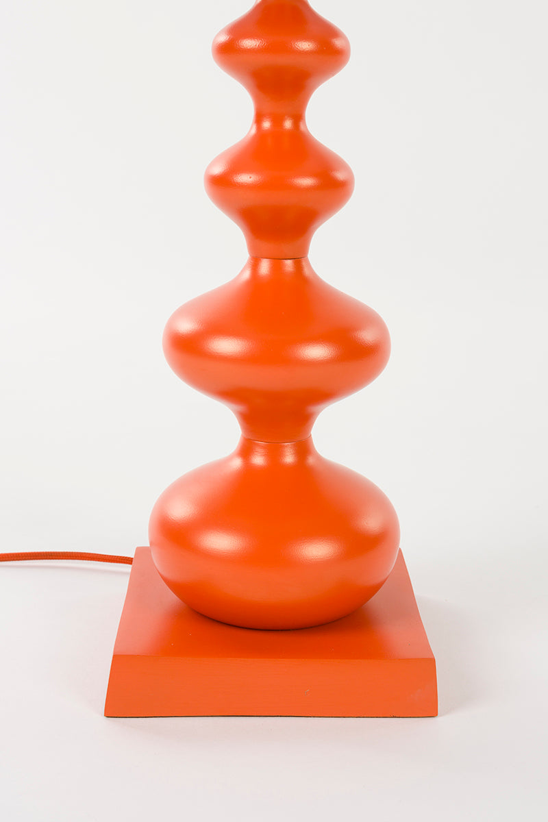 When Orange Is King Table Lamp