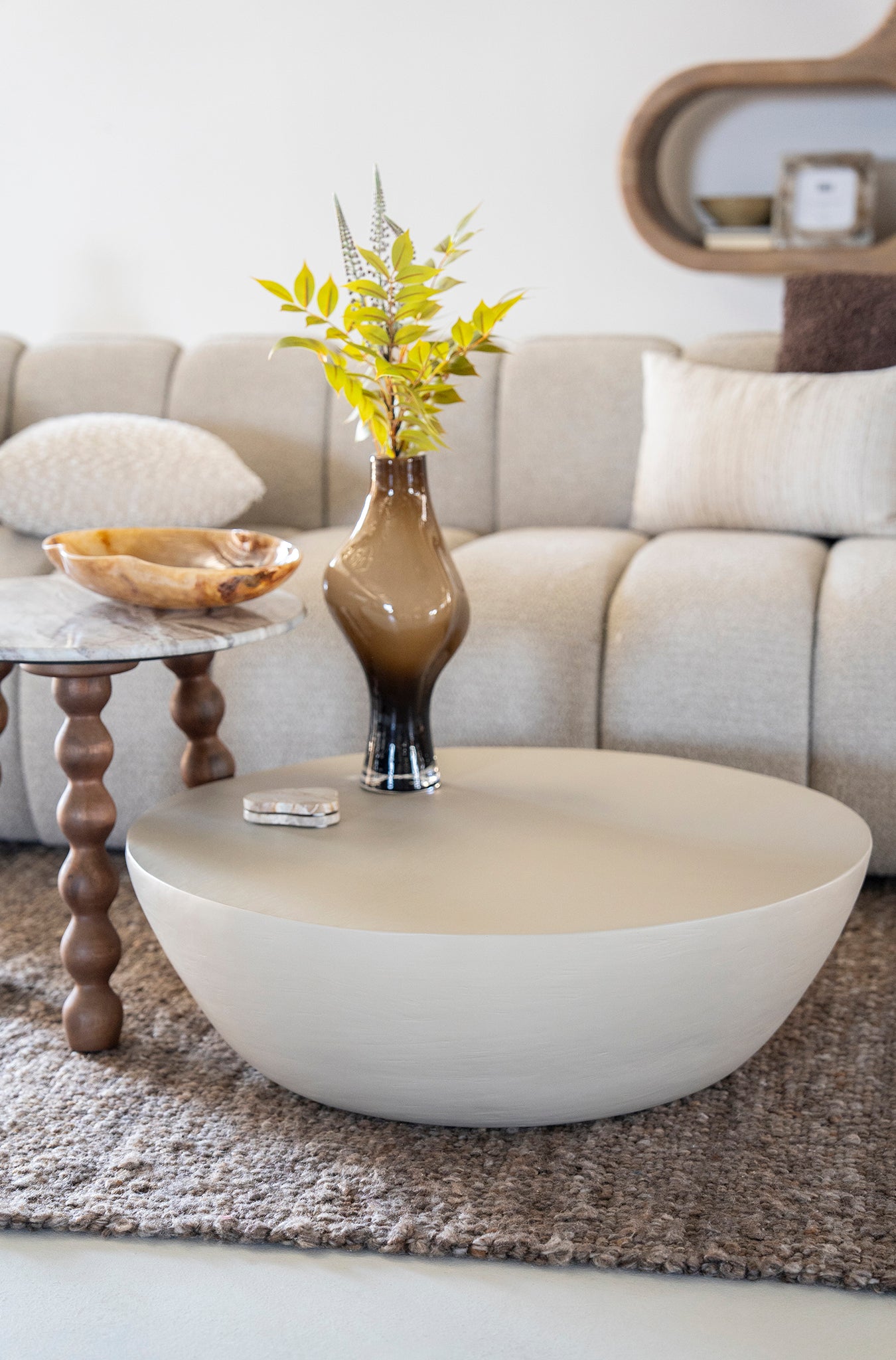 Canto Taupe Coffee Table