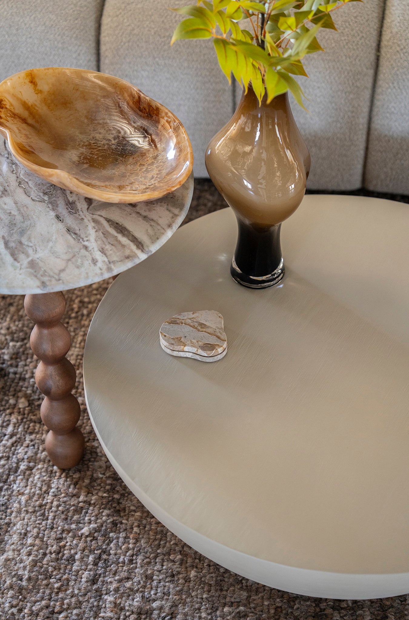 Canto Taupe Coffee Table