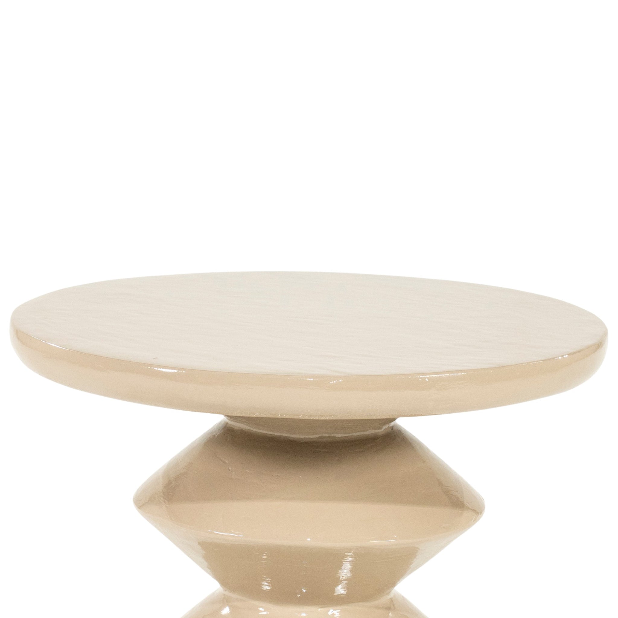 Circolo Taupe Coffee Table