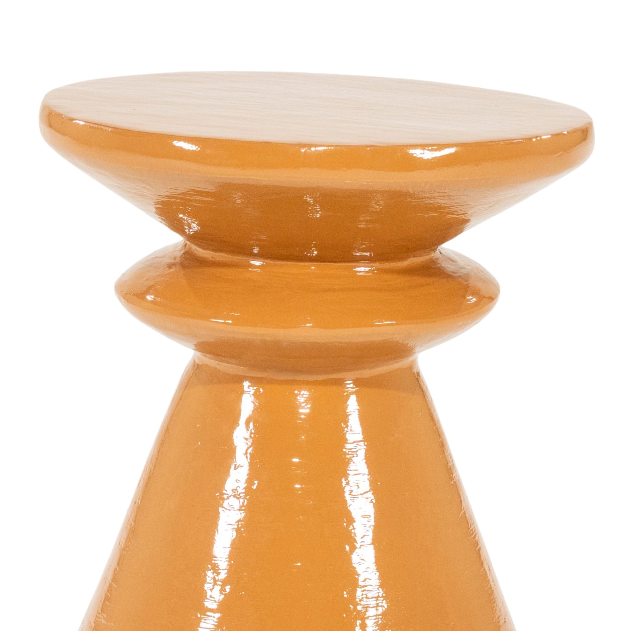 Circolo Terracotta Side Table