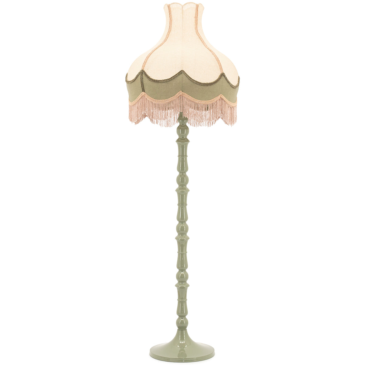 Fringaloo Green Floor Lamp (Display)