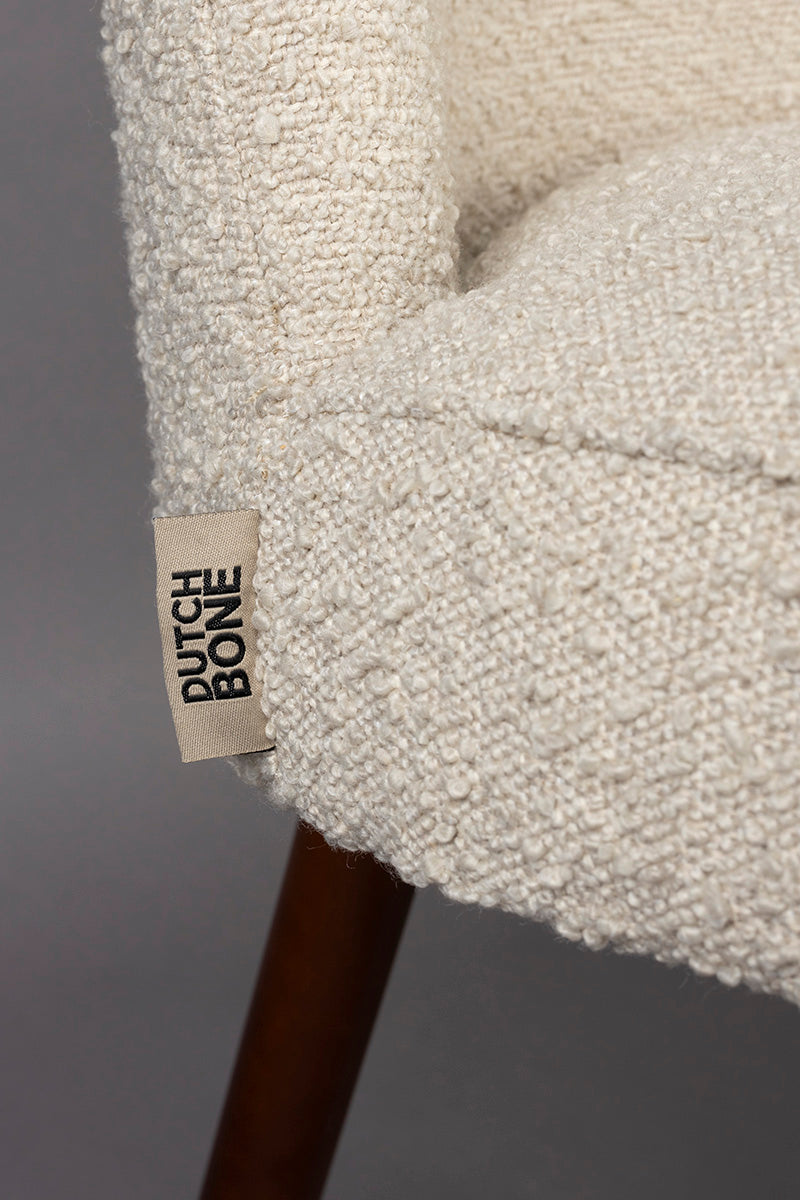 Barbara Boucle Chair (2/Set) - WOO .Design