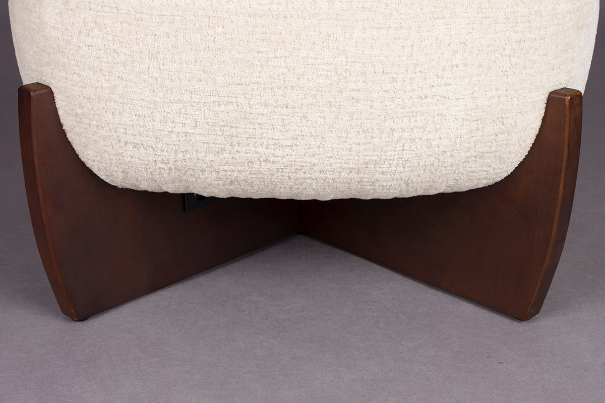 Emilius Beige Pouf