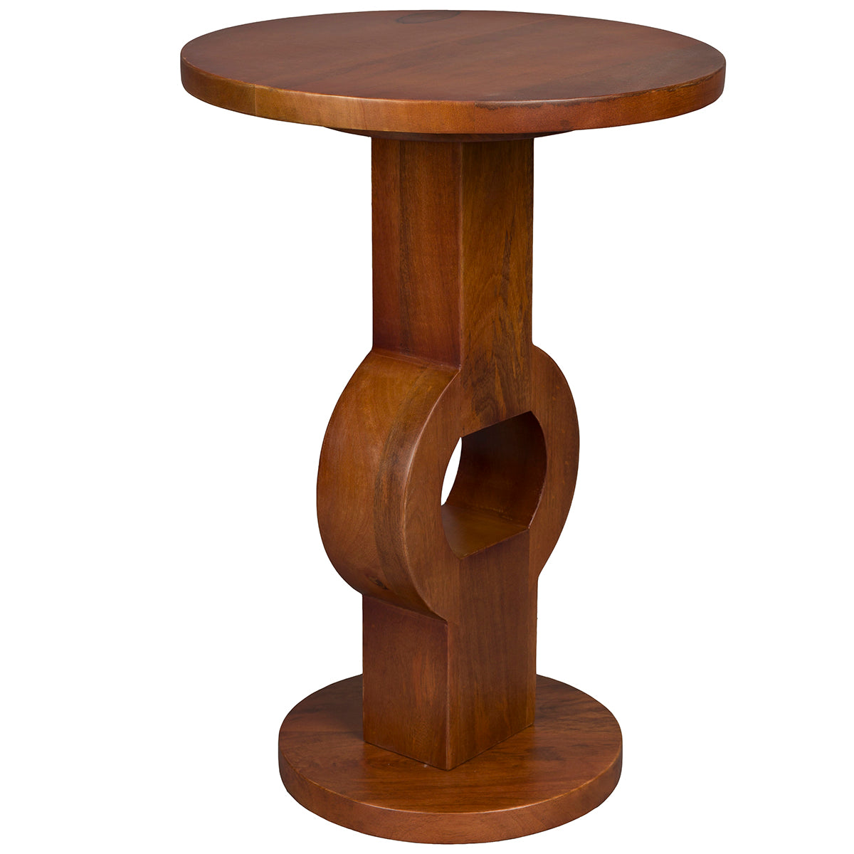 Tondo Brown Side Table