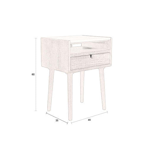 Arda Bedside Table