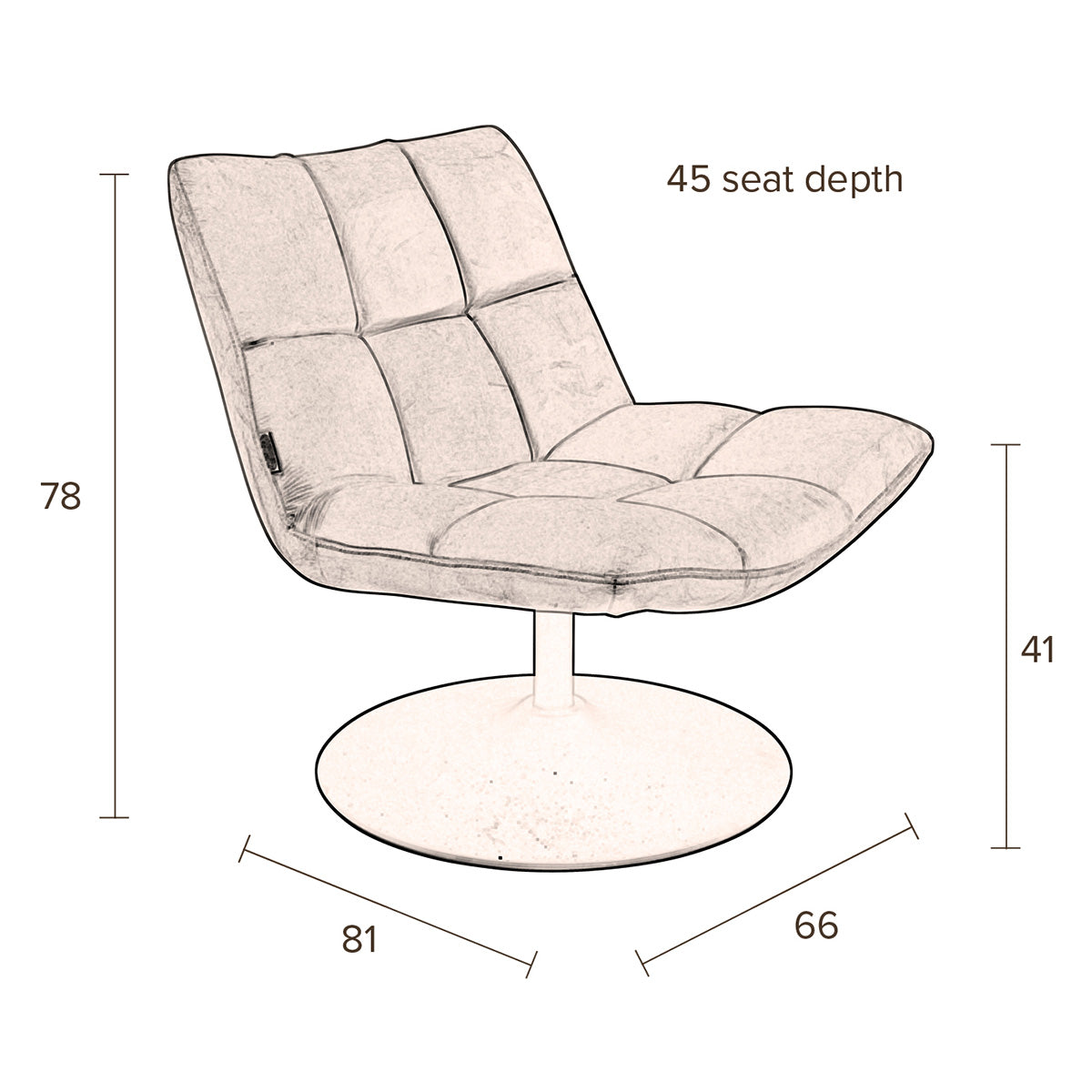 Bar Lounge Chair