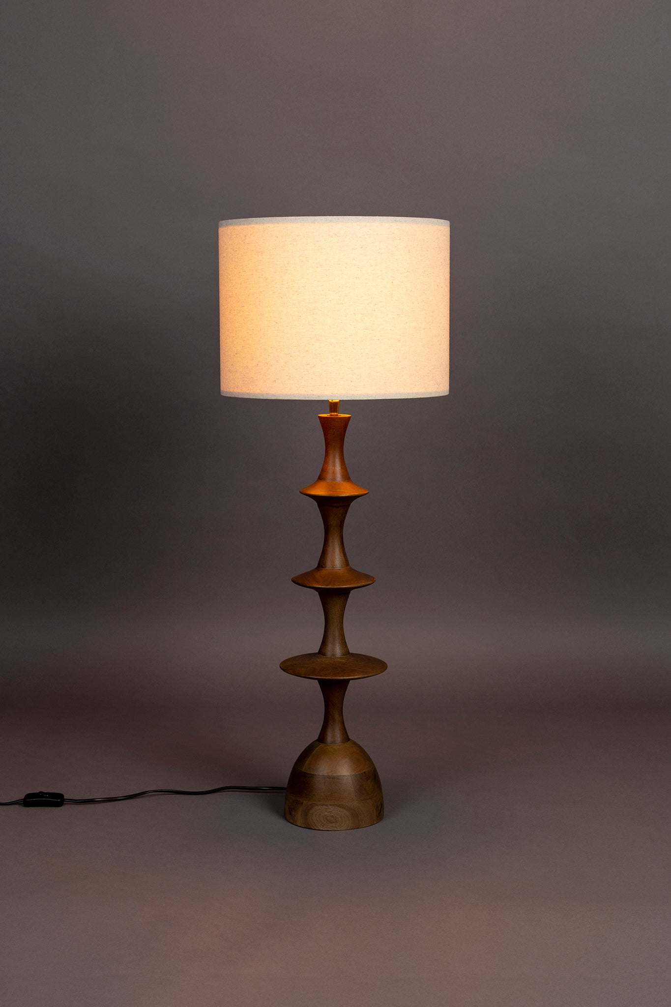 Cath Walnut Table Lamp