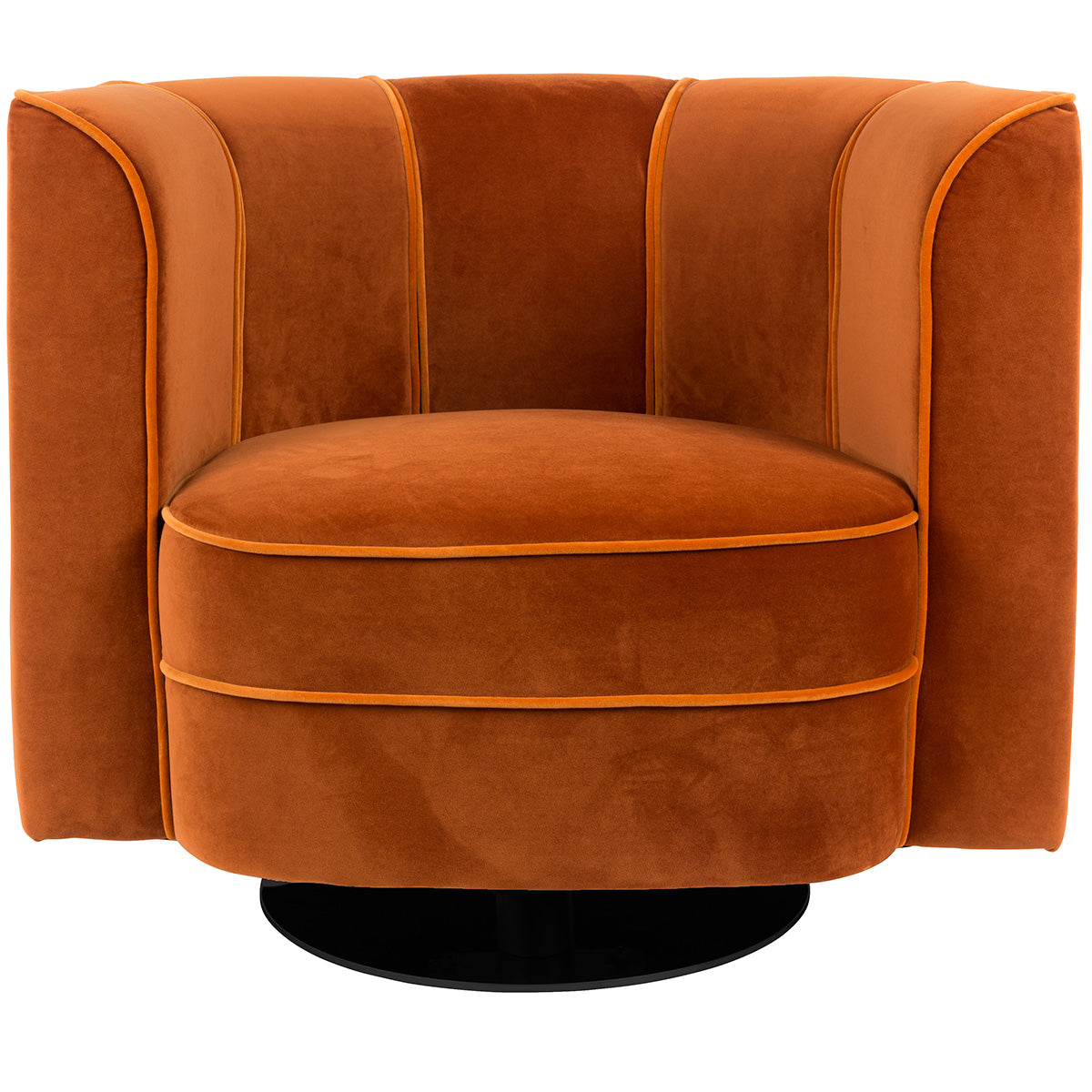 Flower Orange Lounge Chair