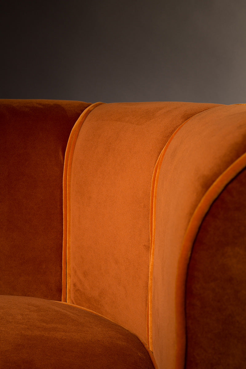 Flower Orange Lounge Chair