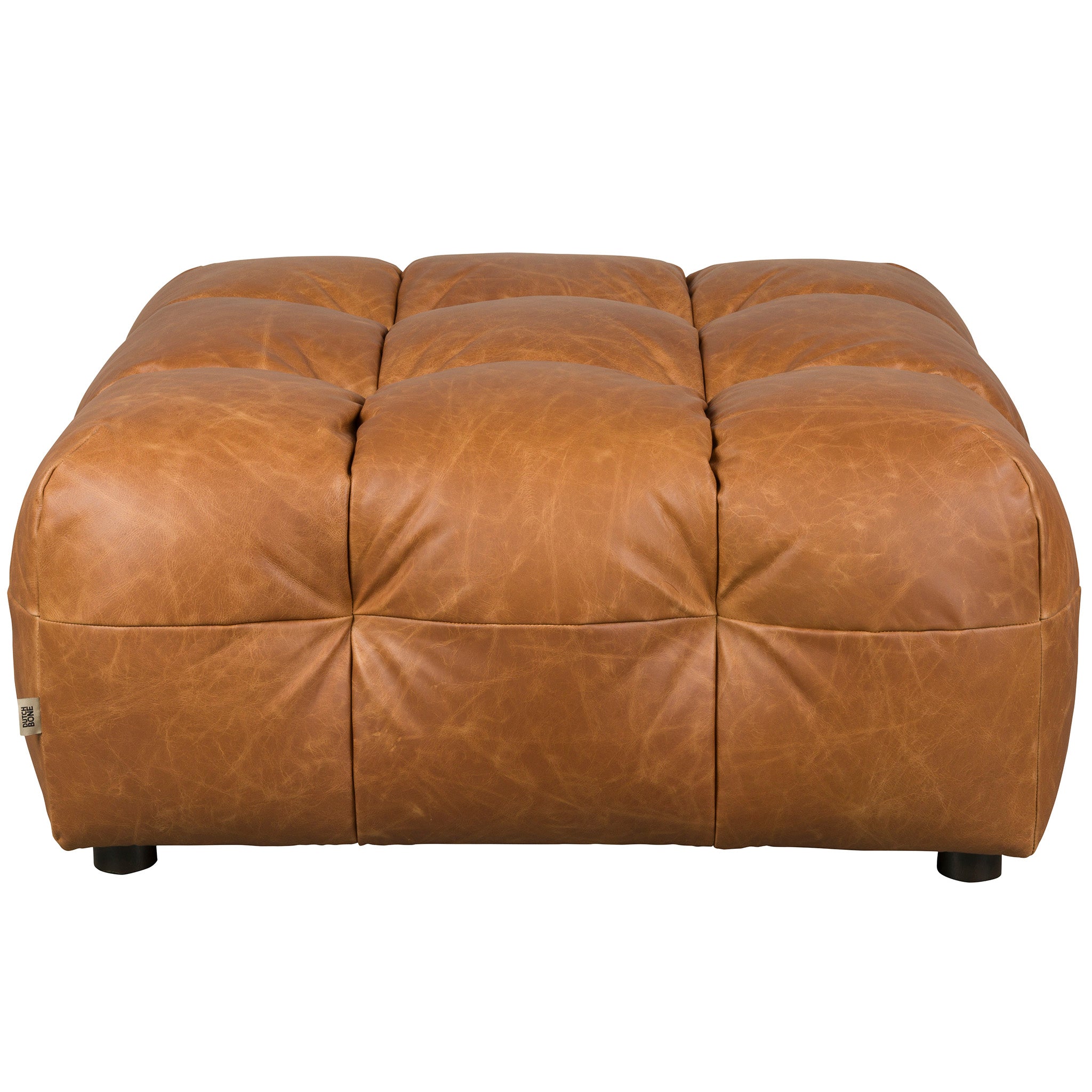 Hackman Leather Hocker