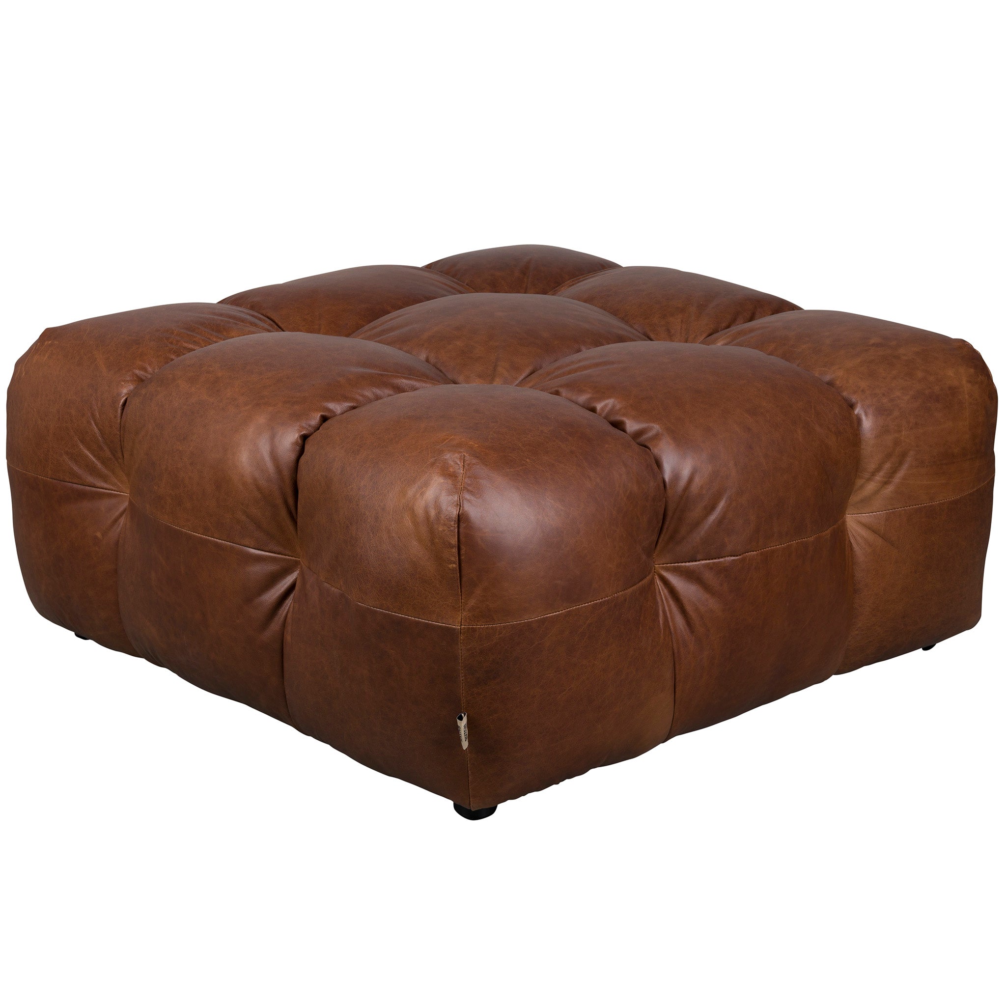 Hackman Leather Hocker
