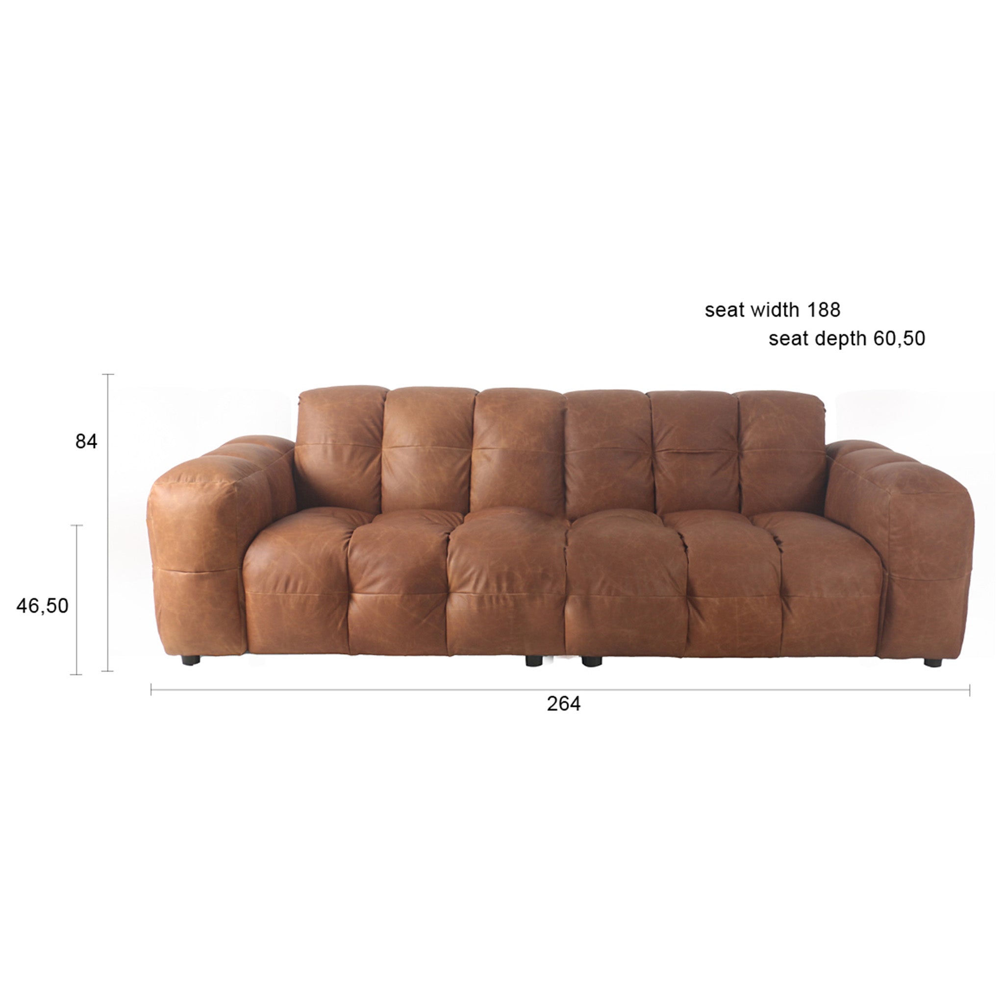 Hackman Leather Sofa