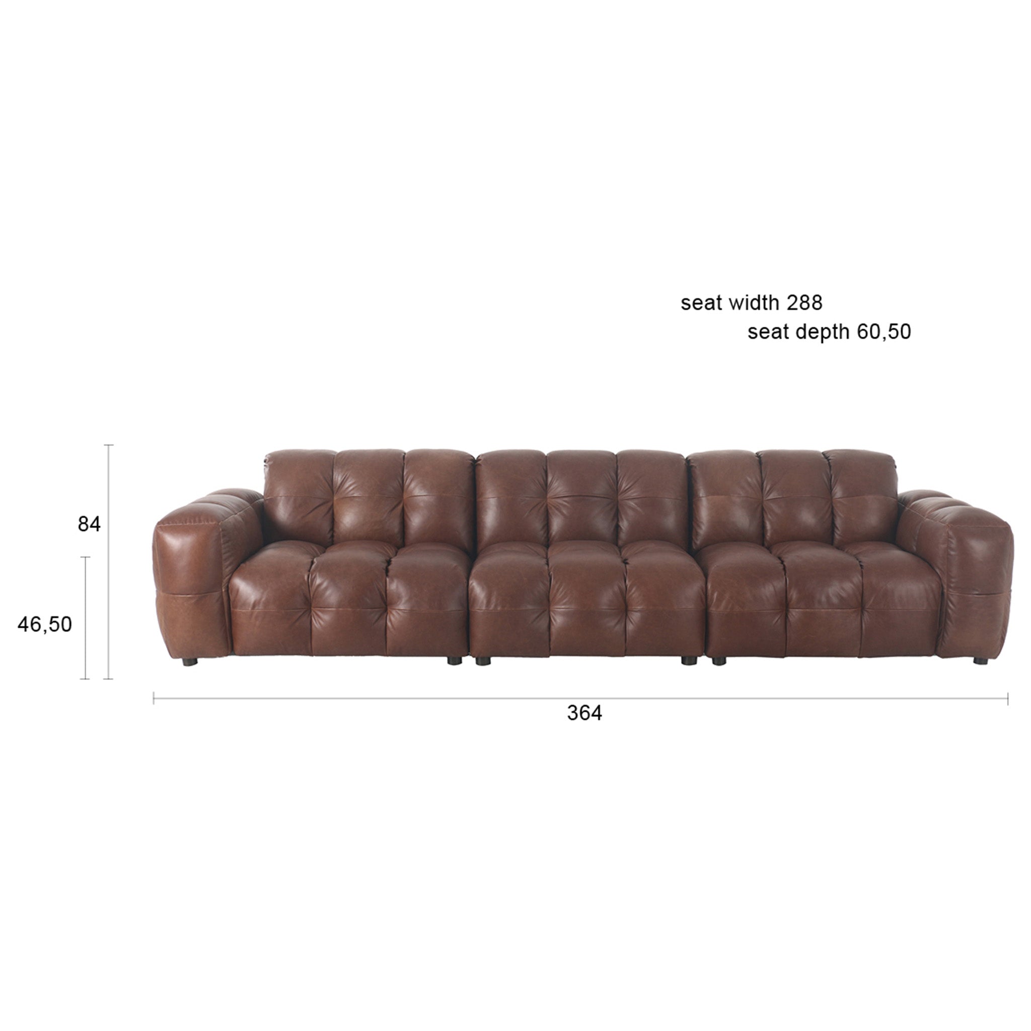 Hackman Leather Sofa