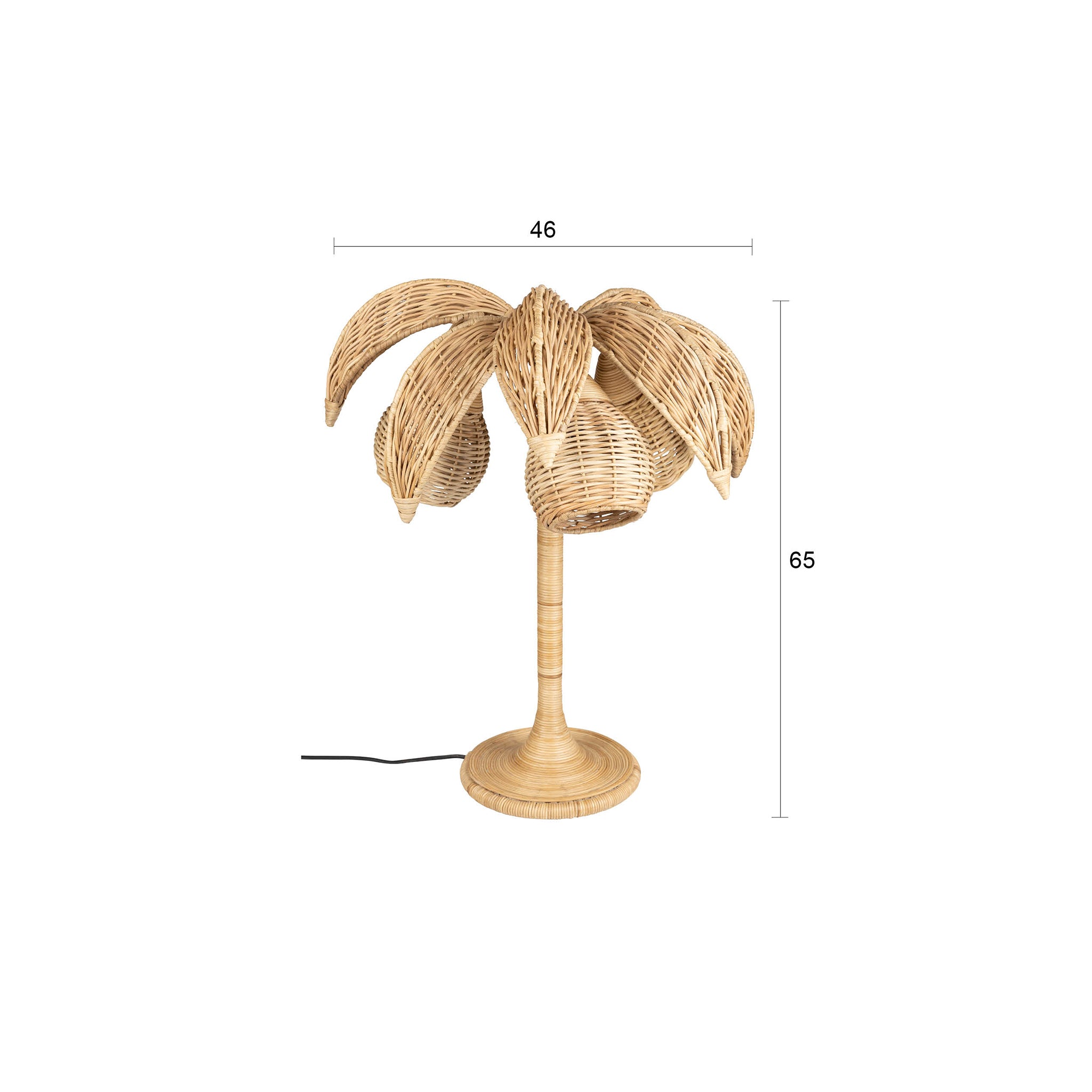 Palmtree Table Lamp