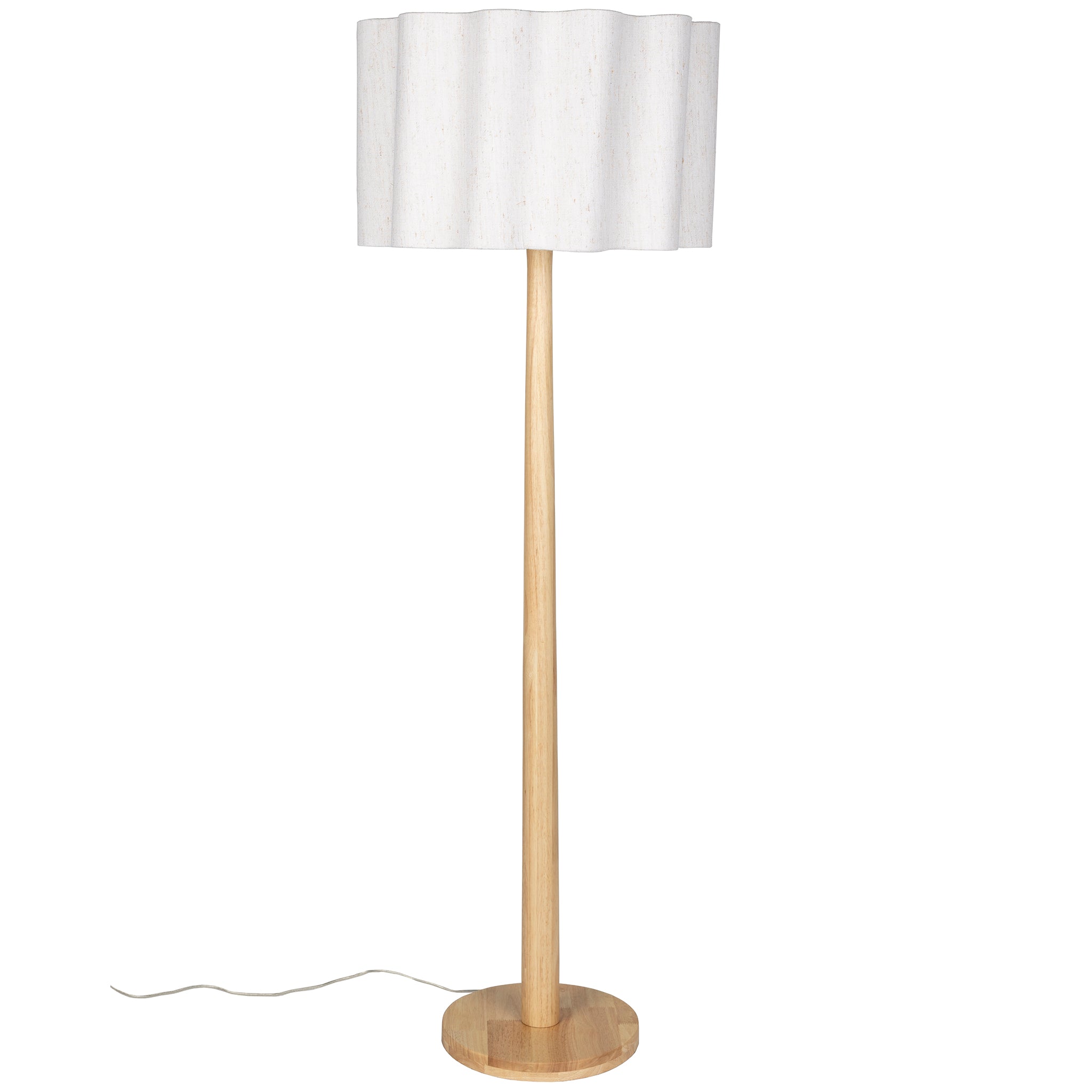 Scallop Floor Lamp