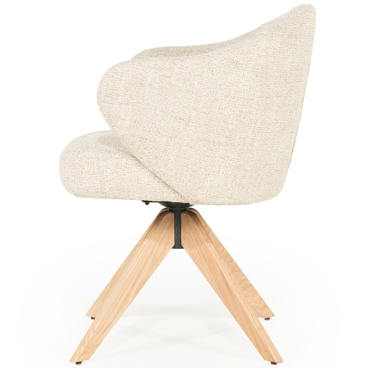 Connor Donna Chair with Wood Legs