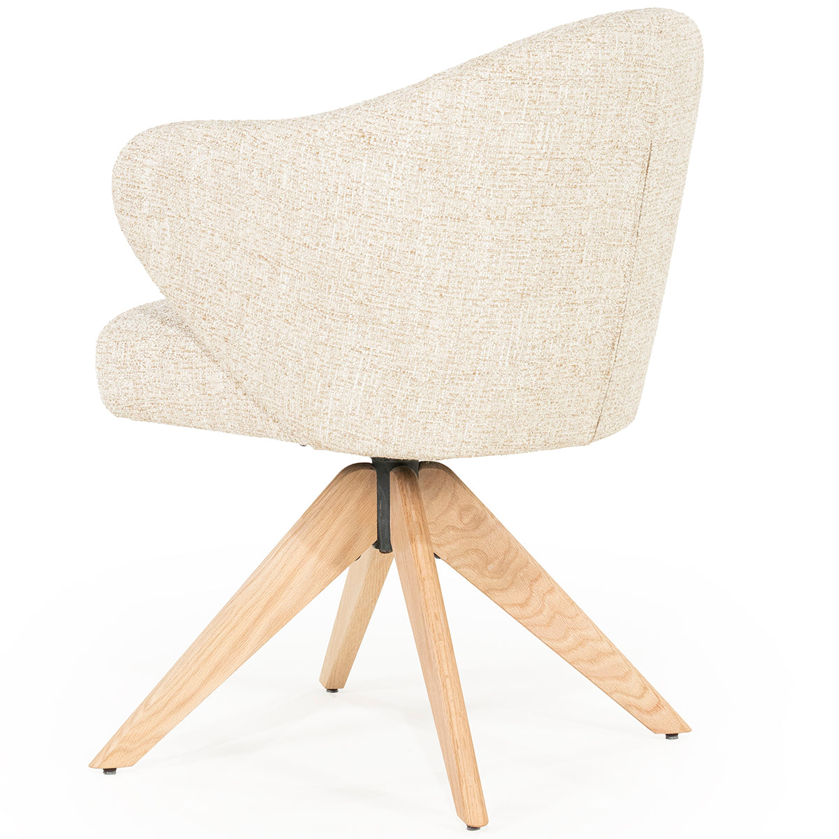Connor Donna Chair with Wood Legs