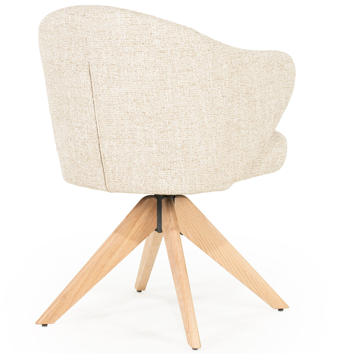 Connor Donna Chair with Wood Legs