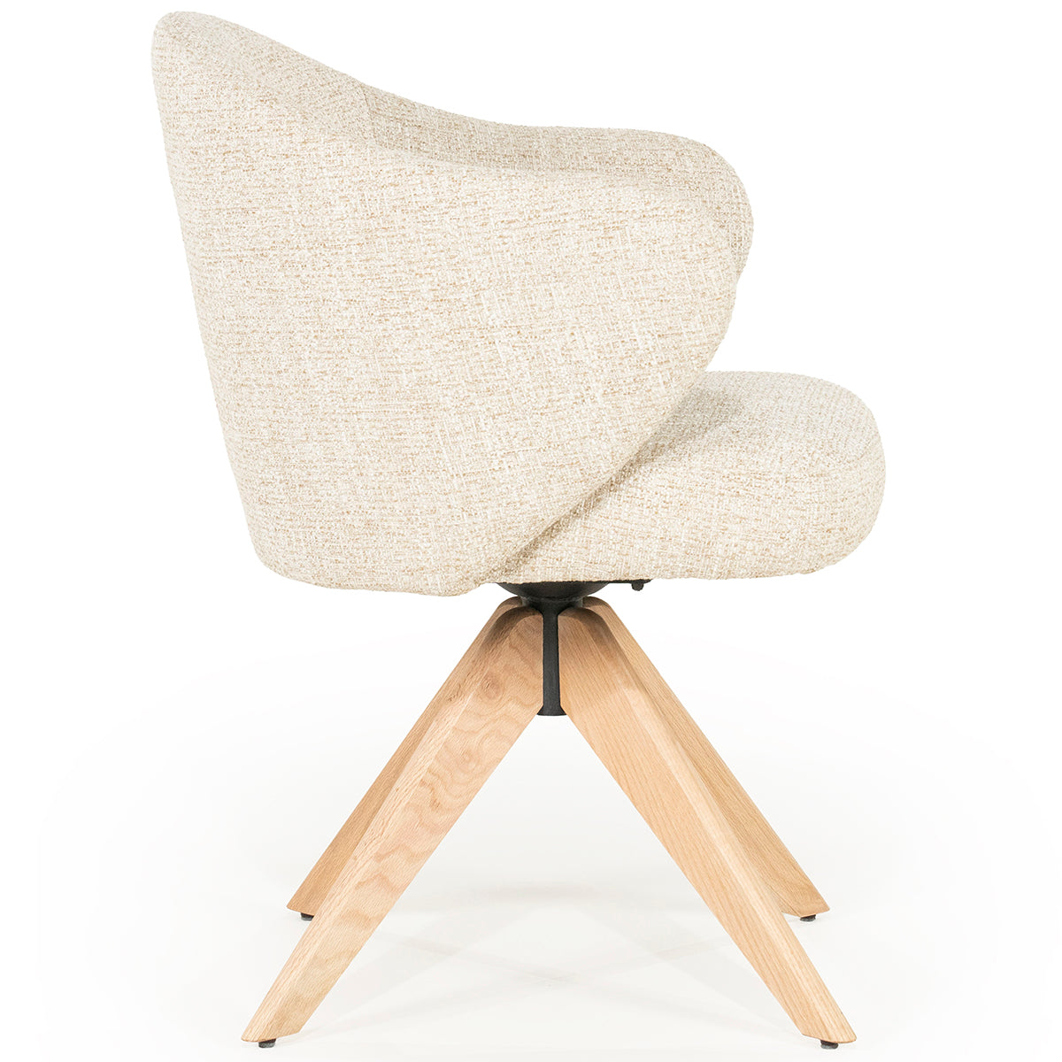 Connor Donna Chair with Wood Legs