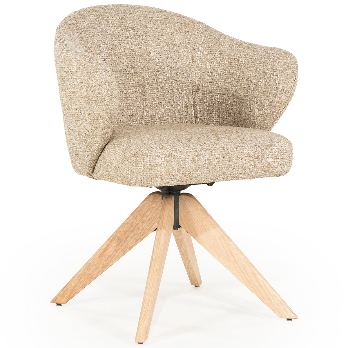Connor Donna Chair with Wood Legs
