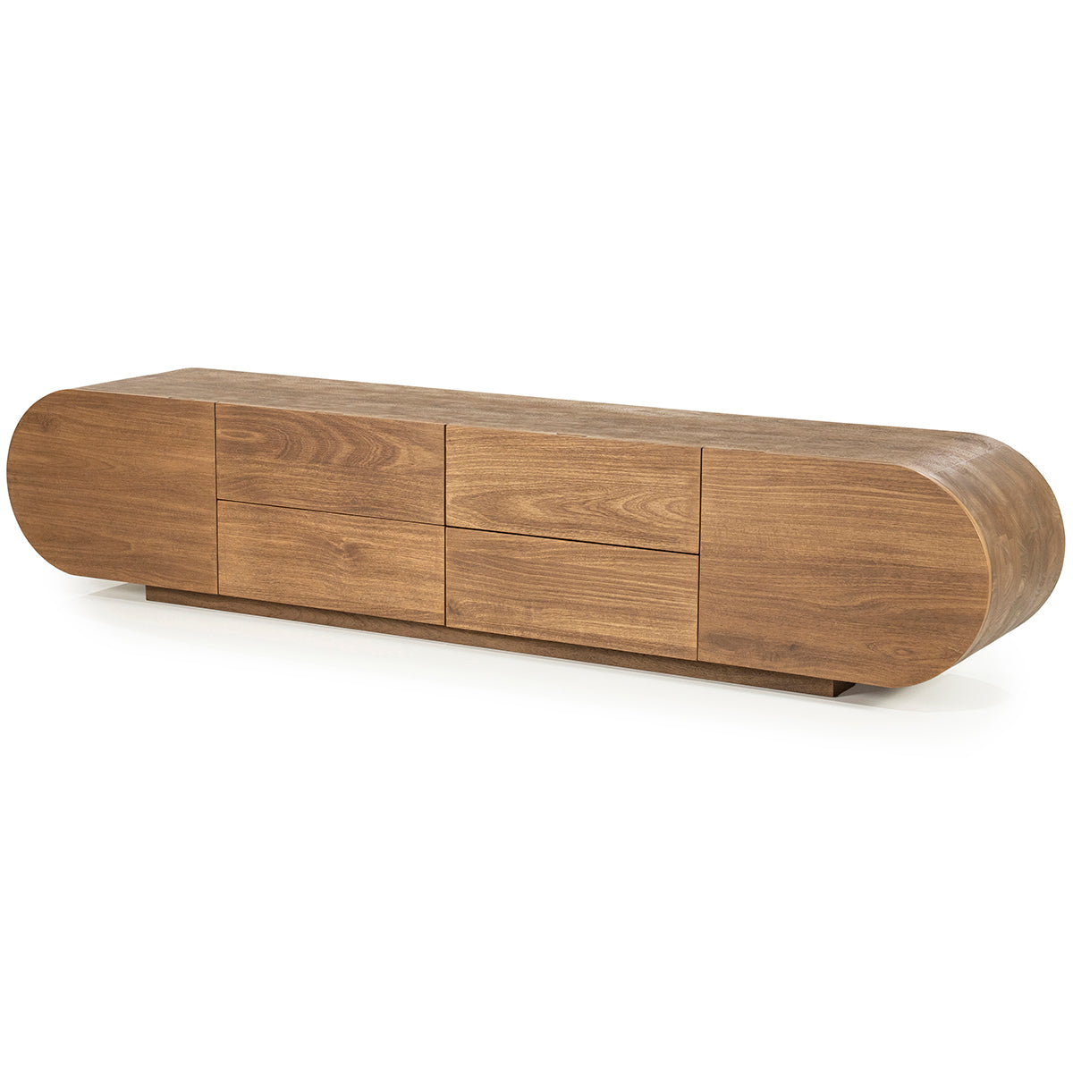 King 4 Drawers TV Cabinet