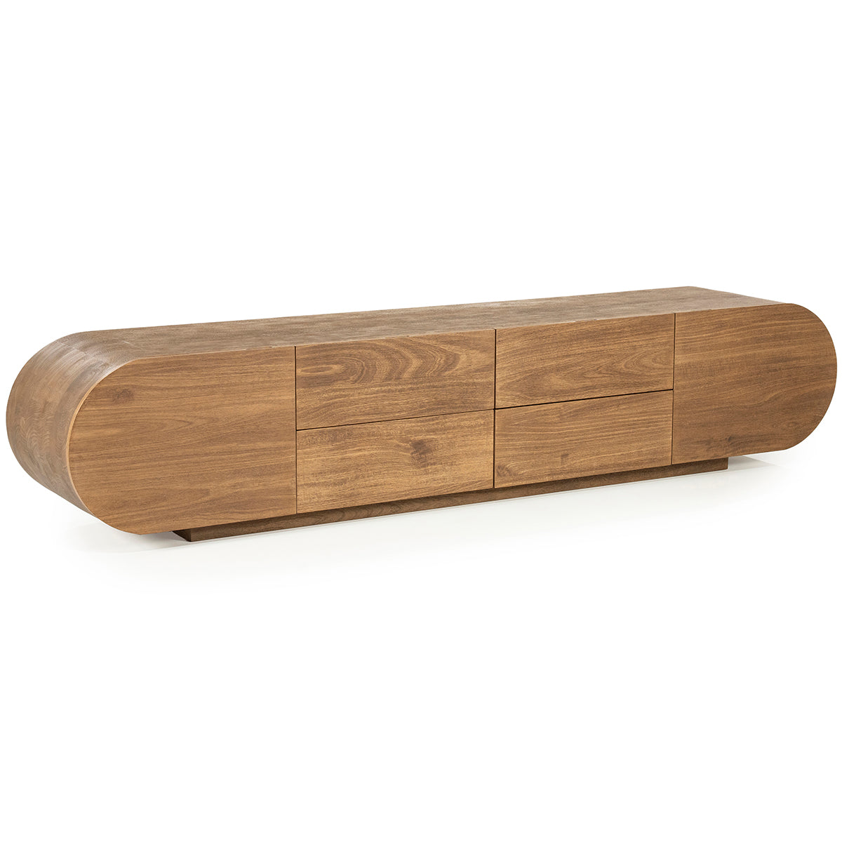King 4 Drawers TV Cabinet