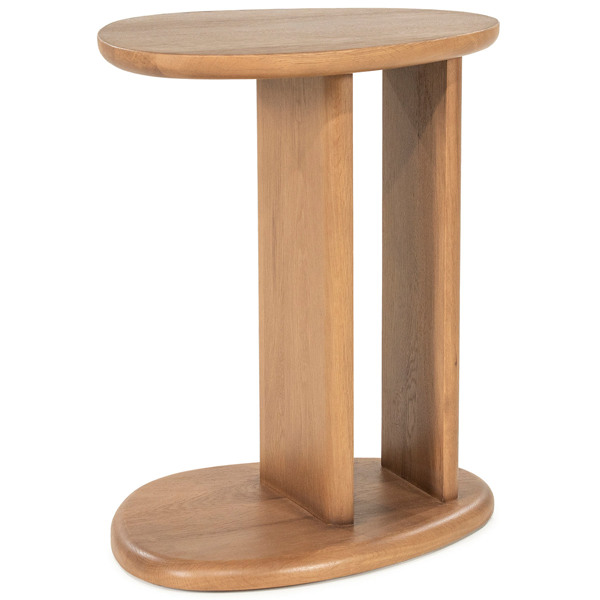 Lori Oak Wood Side Table (Display)