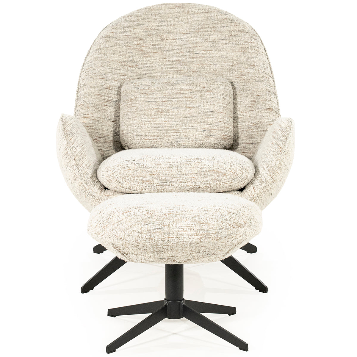 Ryan Zora Armchair with Footstool
