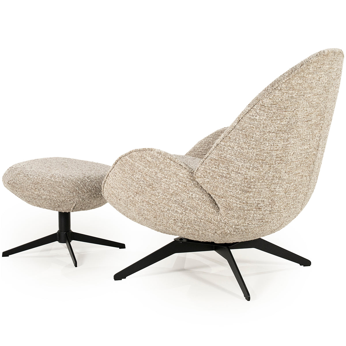 Ryan Zora Armchair with Footstool