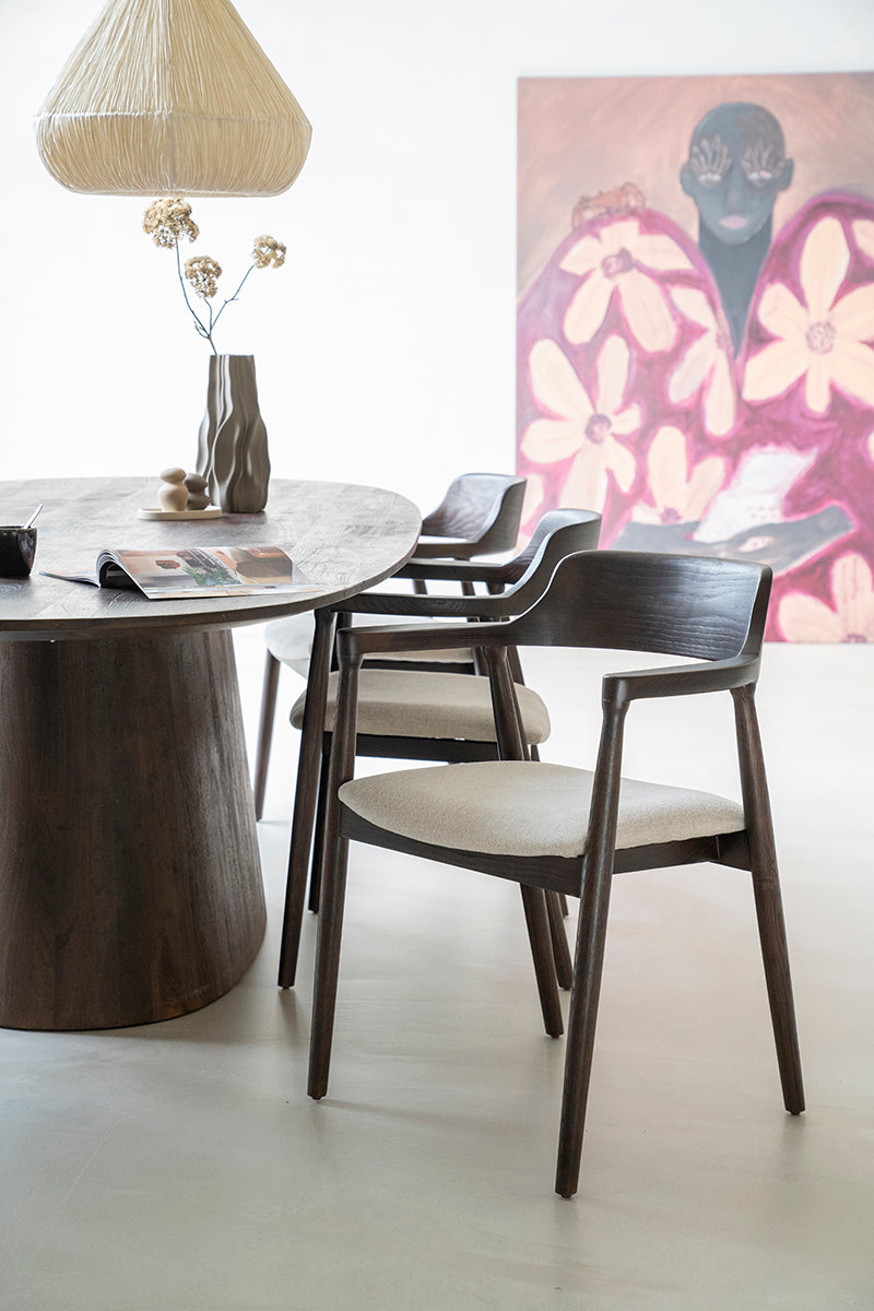 Yorick Brown Chair (Display)