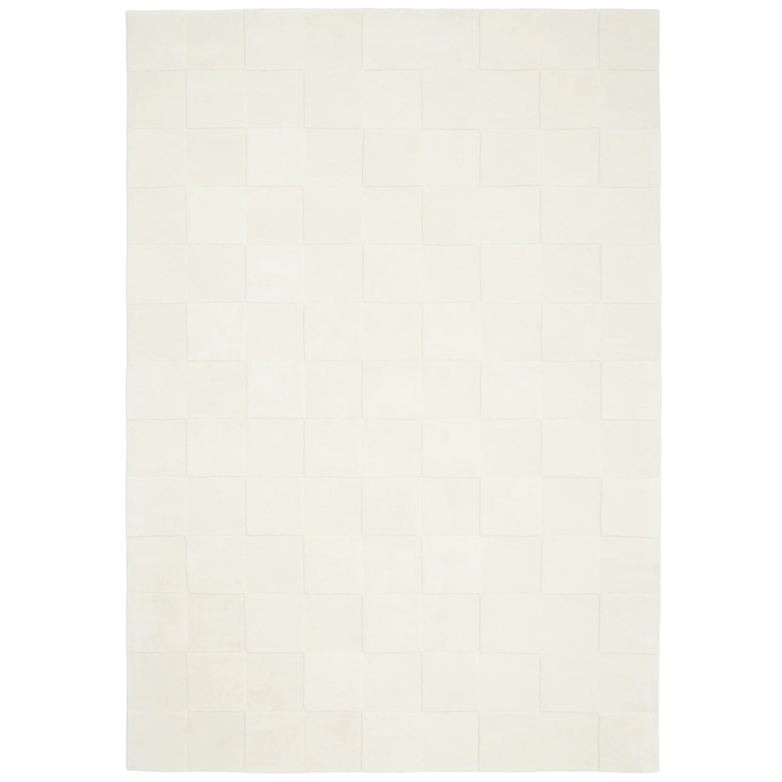 Checks Beige Rug