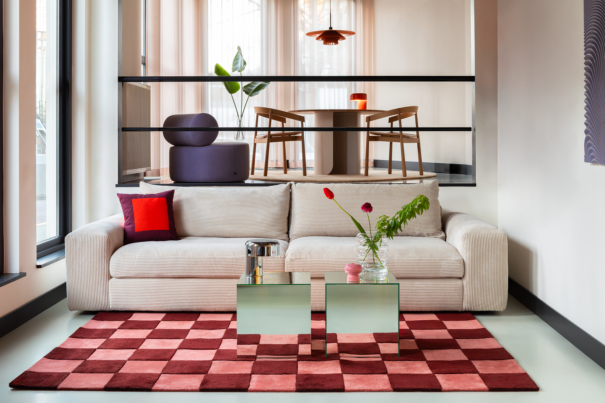 Checks Small Rug