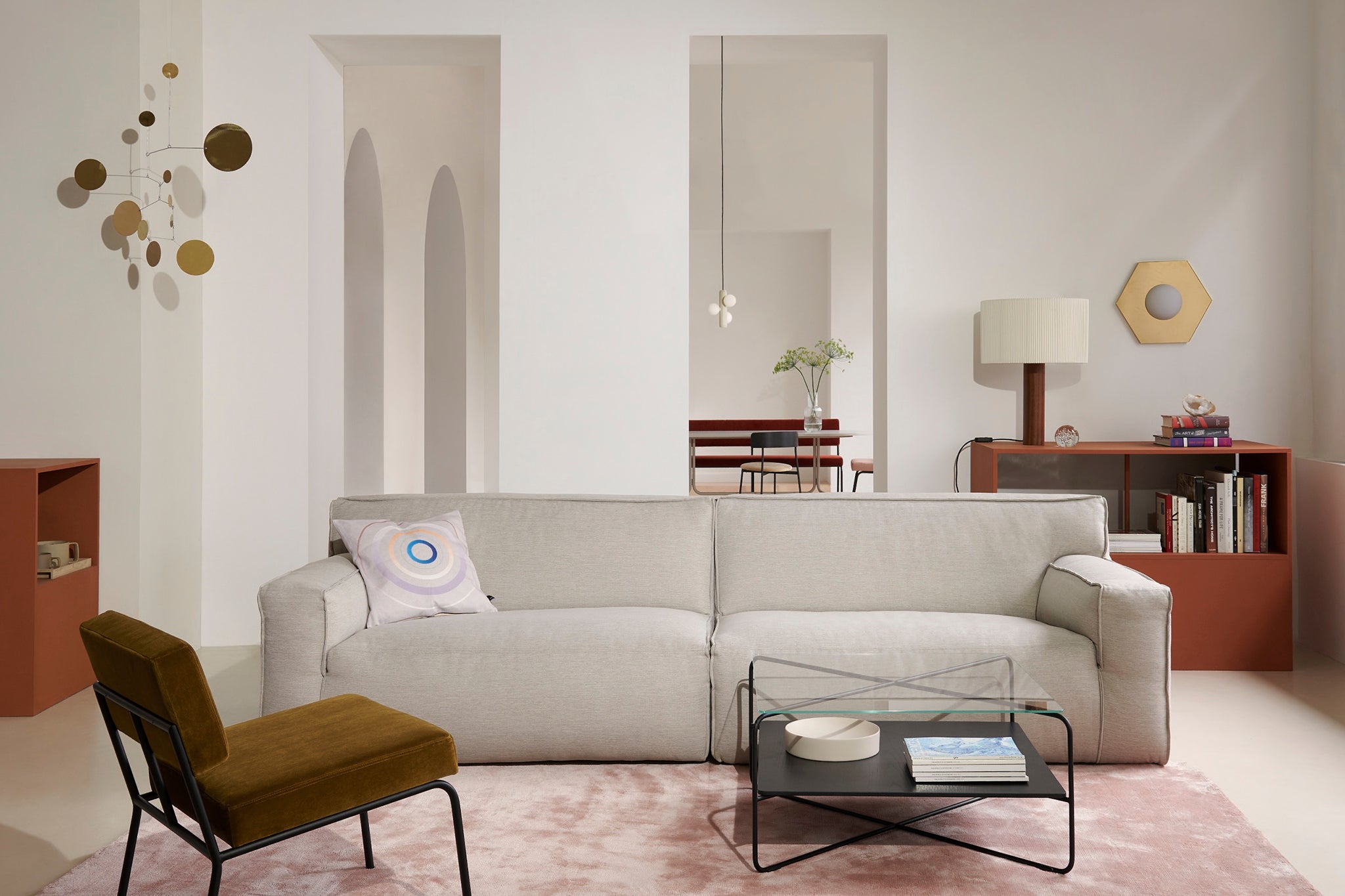 Clay 1.5 Seater Sofa
