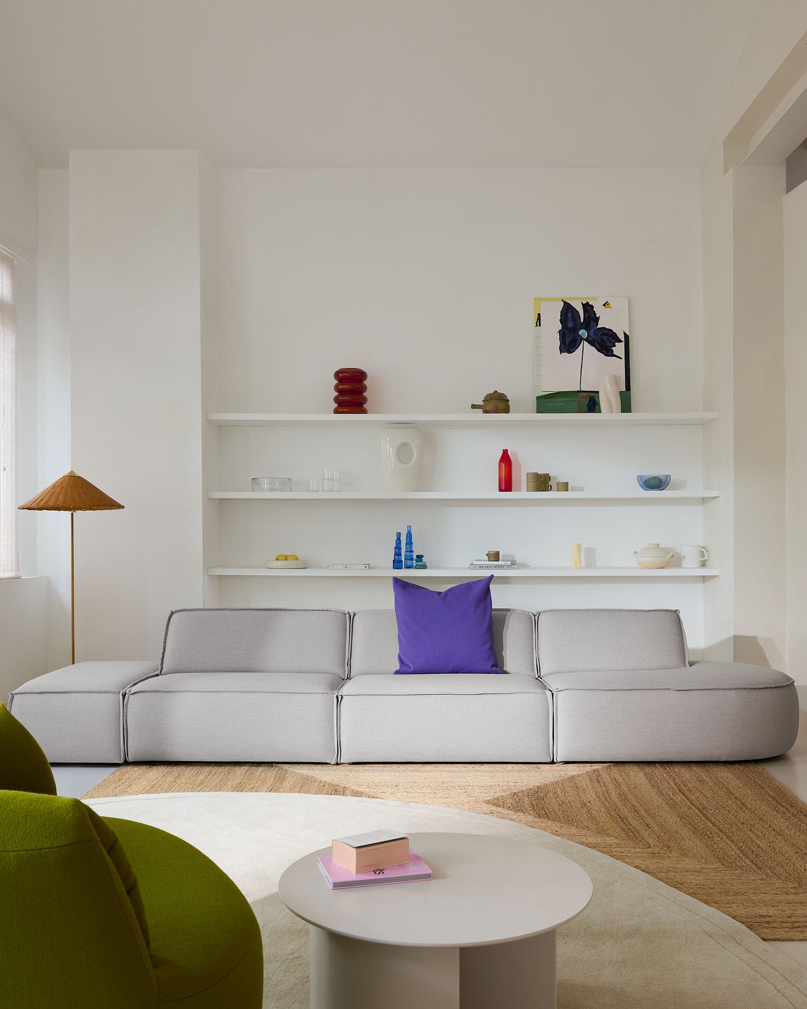 Edge 3 Seater Round Sofa