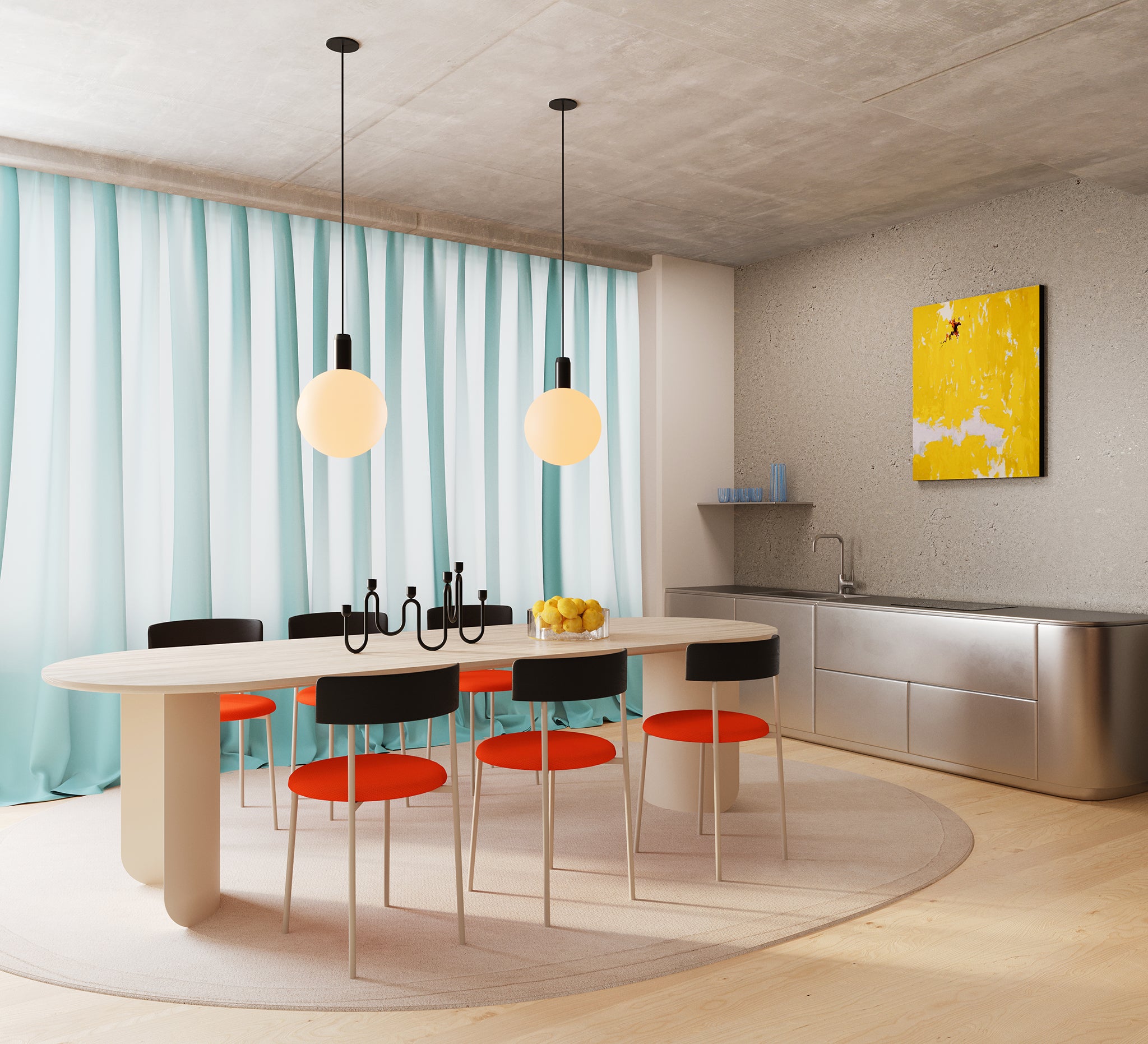 Friday Dining Chair with Arms
