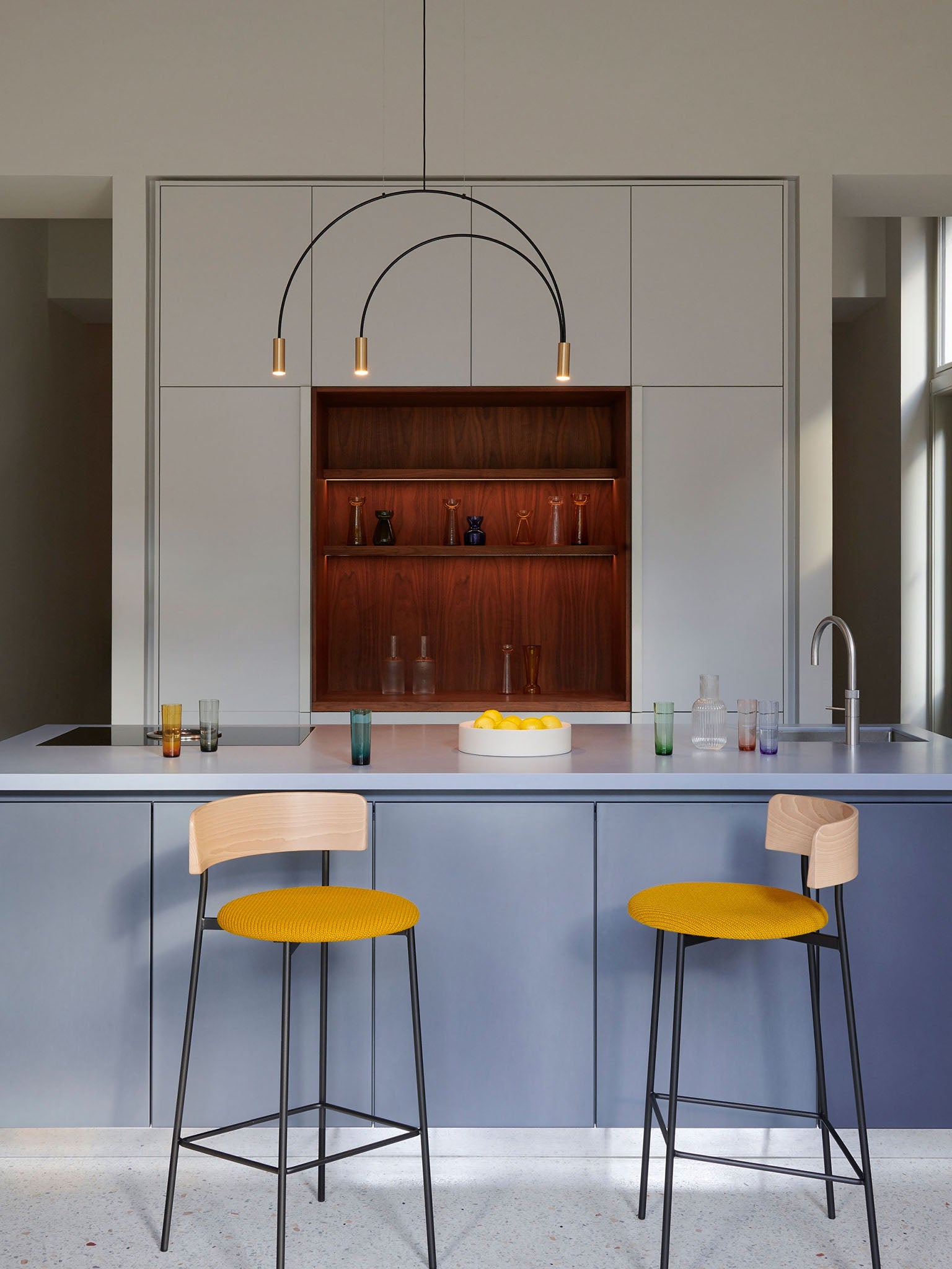 Friday Counter Stool with Wooden Seat