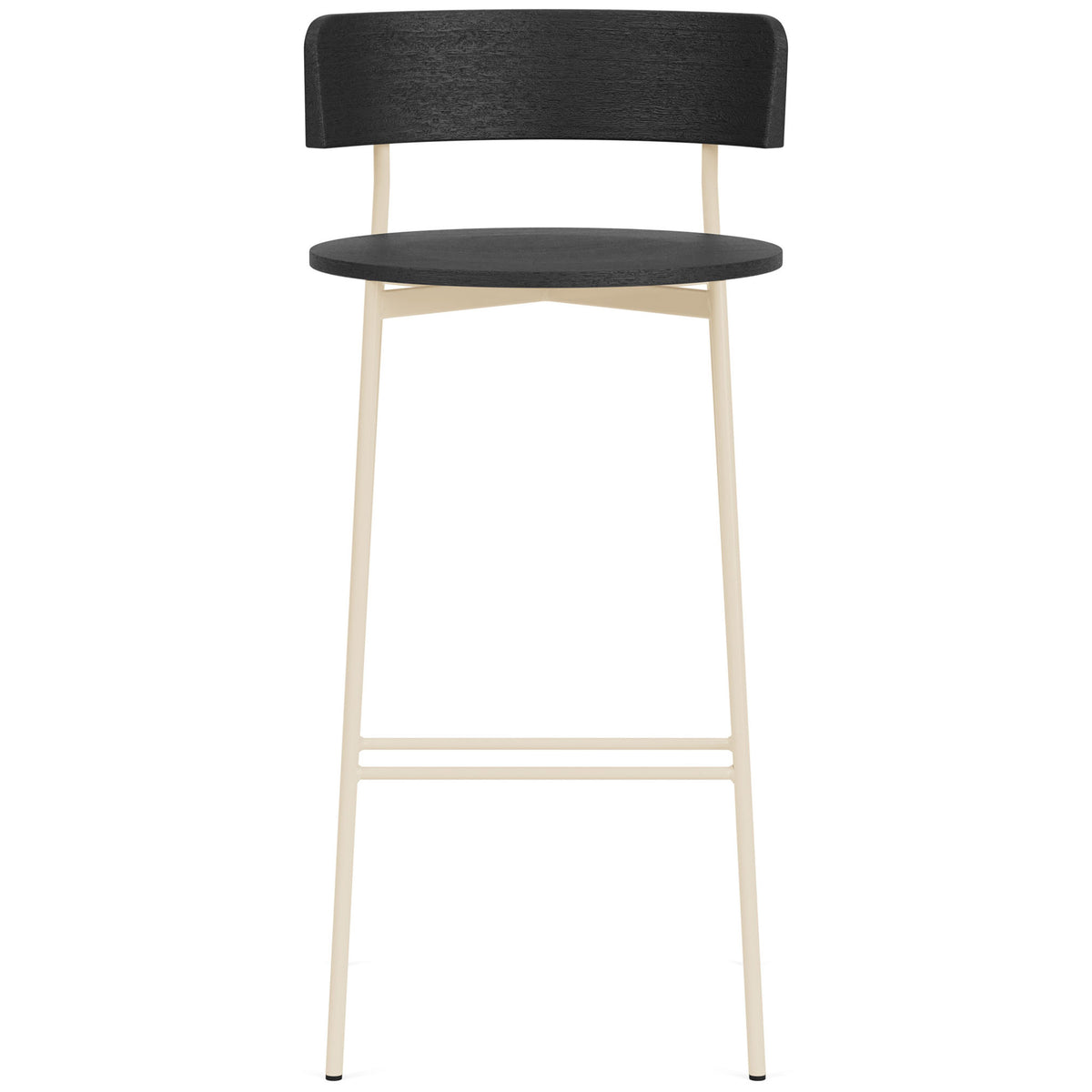 Friday Barstool with Wooden Seat