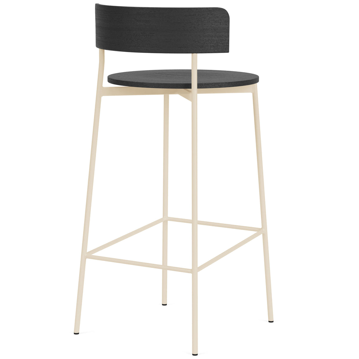 Friday Barstool with Wooden Seat
