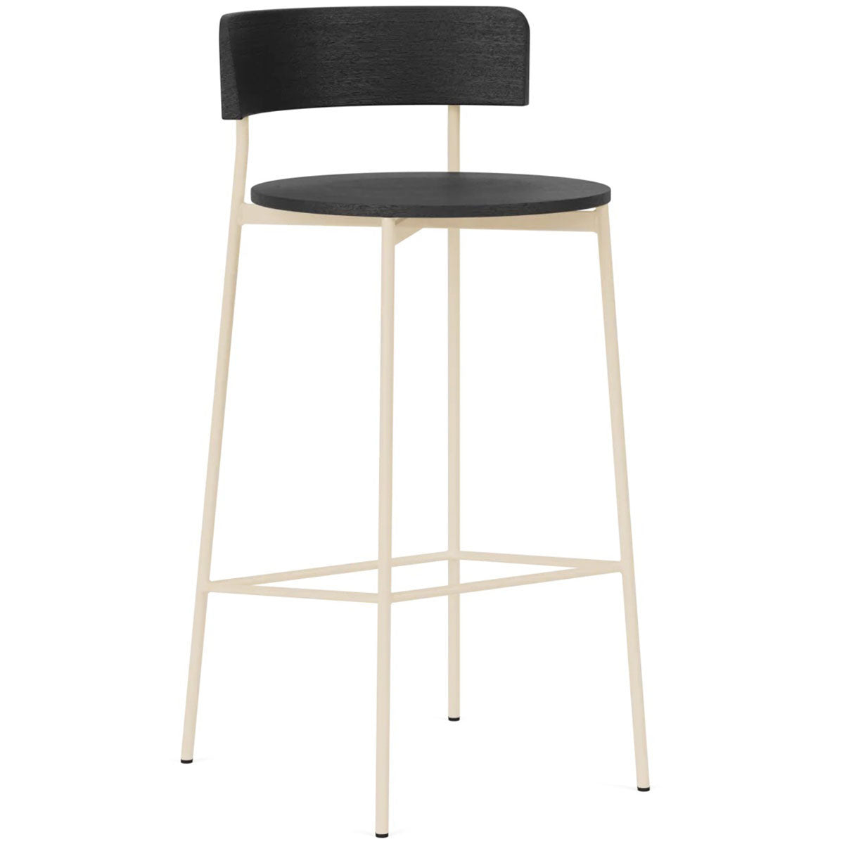 Friday Barstool with Wooden Seat