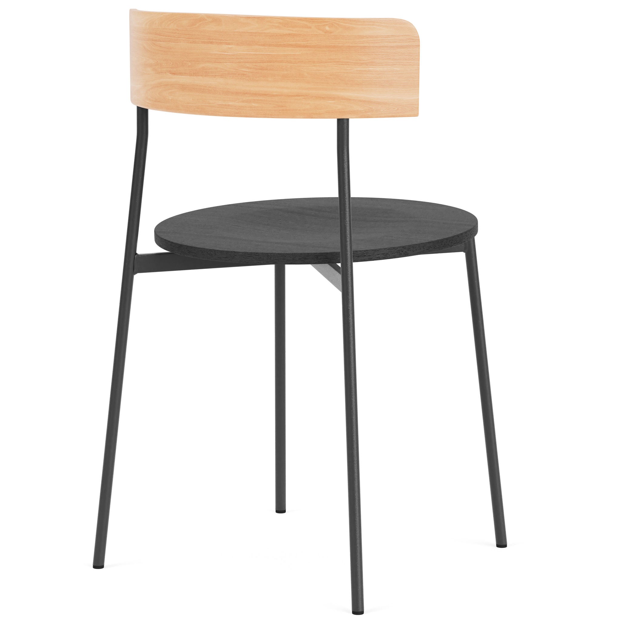 Friday Dining Chair with Wooden Seat