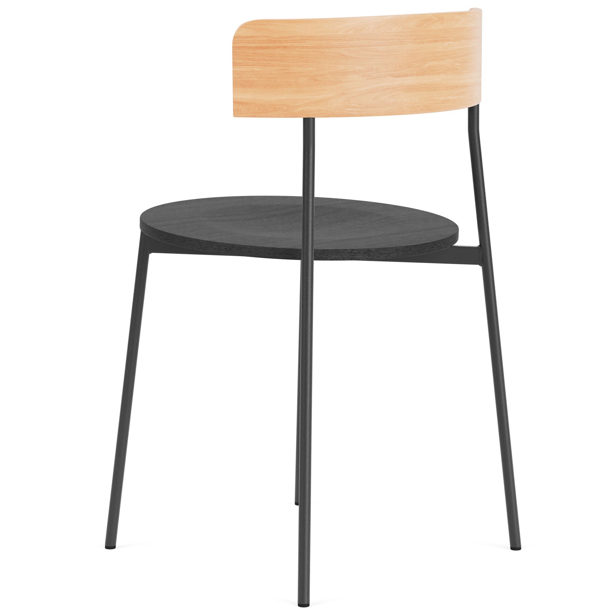Friday Dining Chair with Wooden Seat