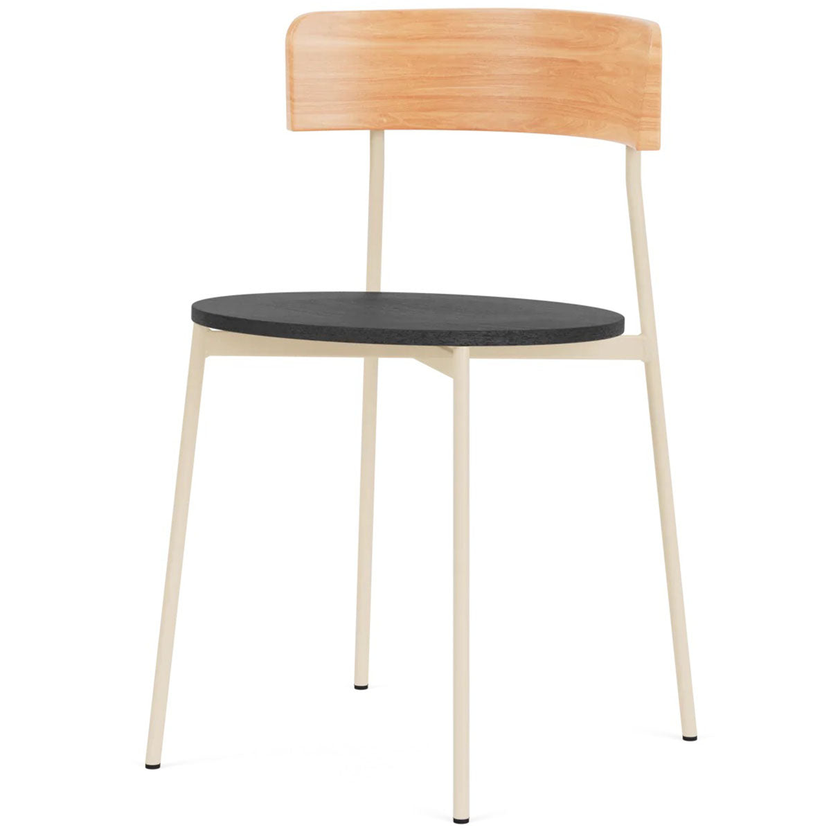 Friday Dining Chair with Wooden Seat