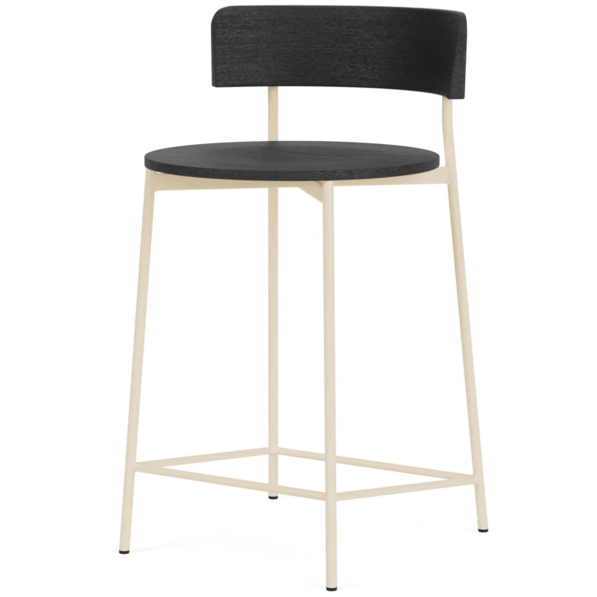Friday Counter Stool with Wooden Seat