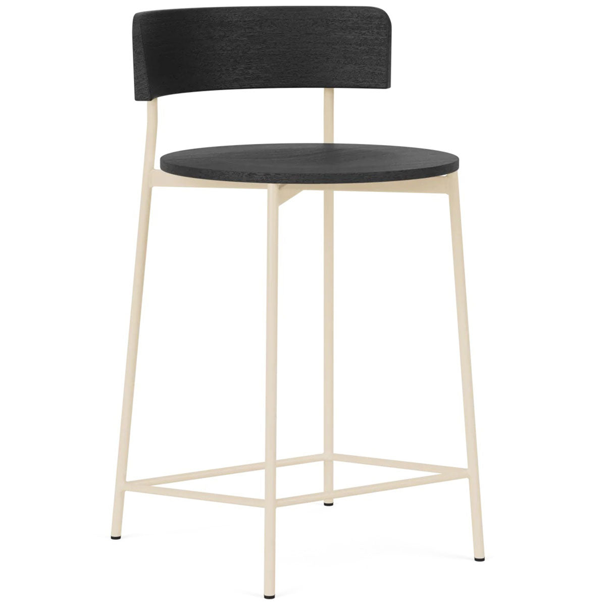 Friday Counter Stool with Wooden Seat