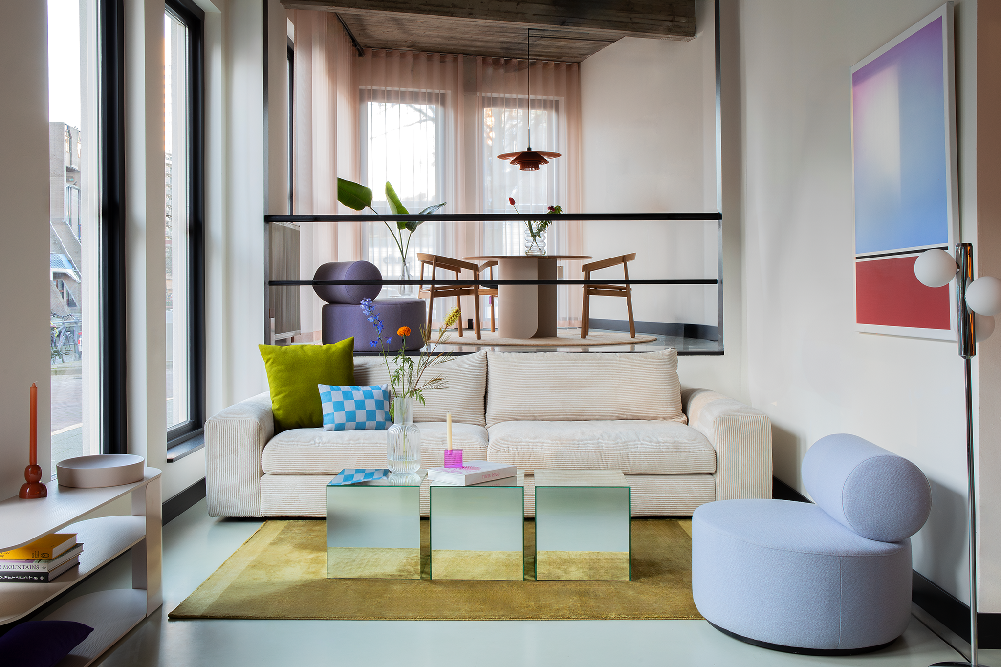 Lou Corner Divan Sofa
