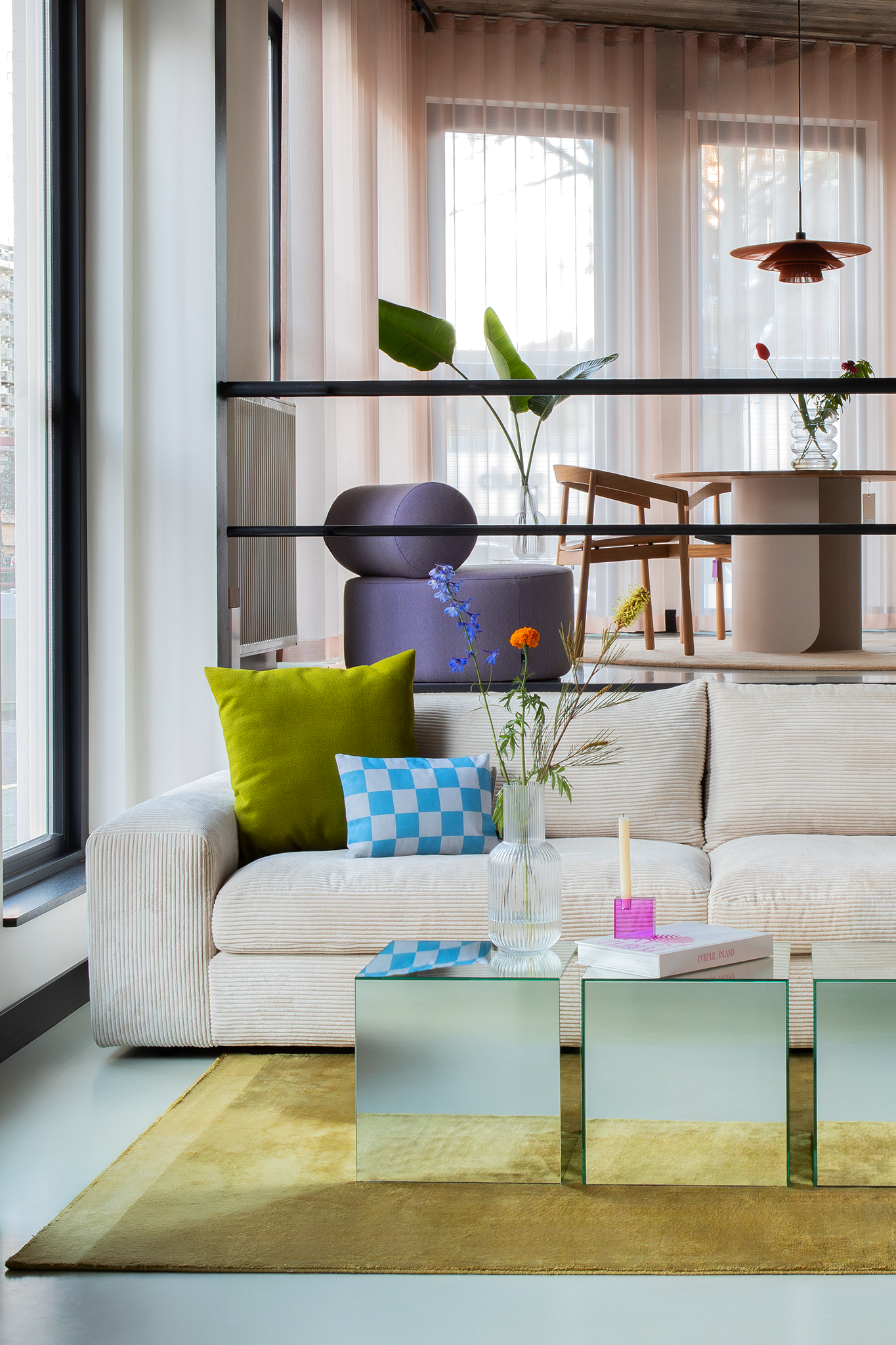 Lou 3 Seater Sofa
